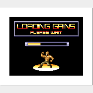 Loading Metal Gains Posters and Art